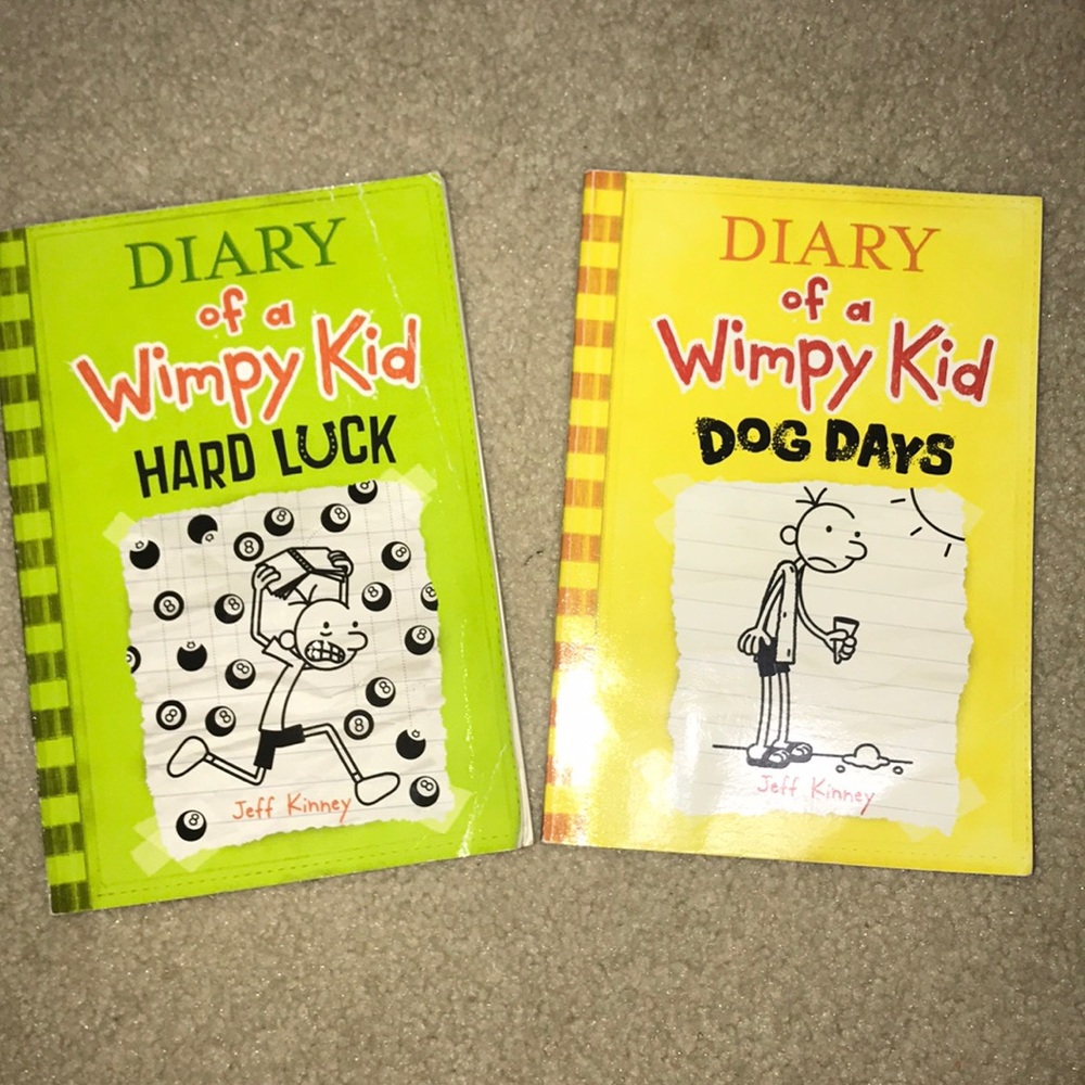 Diary Of a Wimpy Kid books